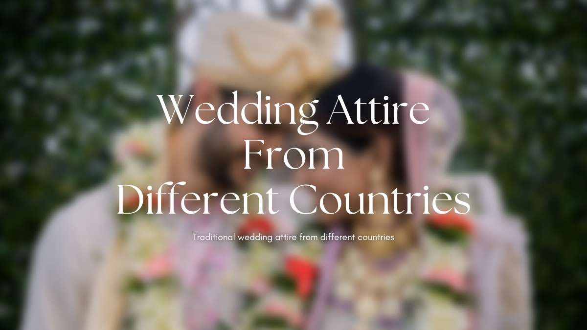 超吸睛的各國傳統結婚禮服