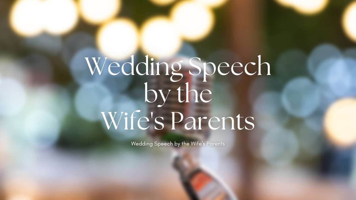 女方家長婚禮致詞大全