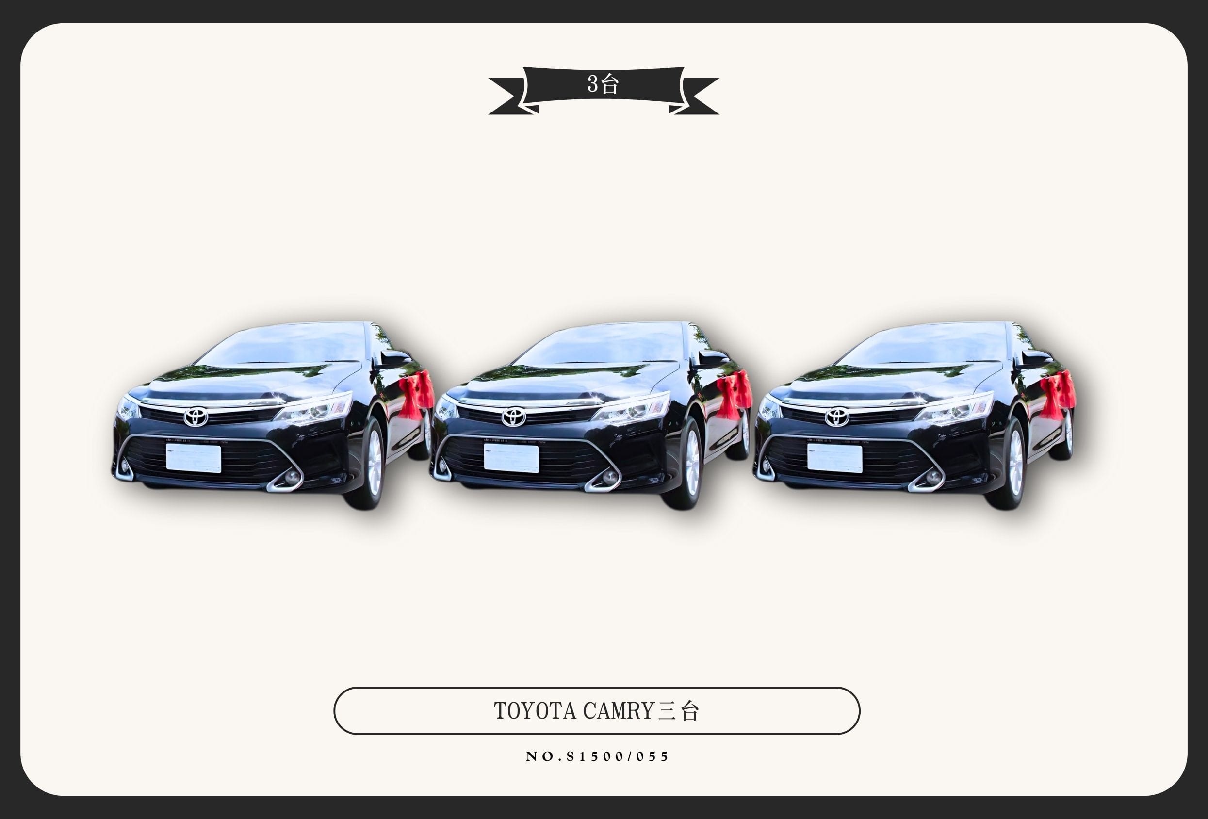 TOYOTA CAMRY三台代表圖片