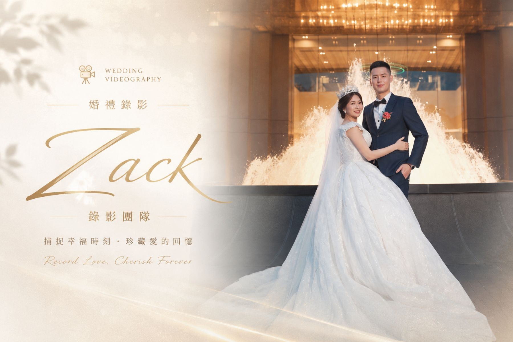 〖婚禮錄影〗ZACK代表圖片
