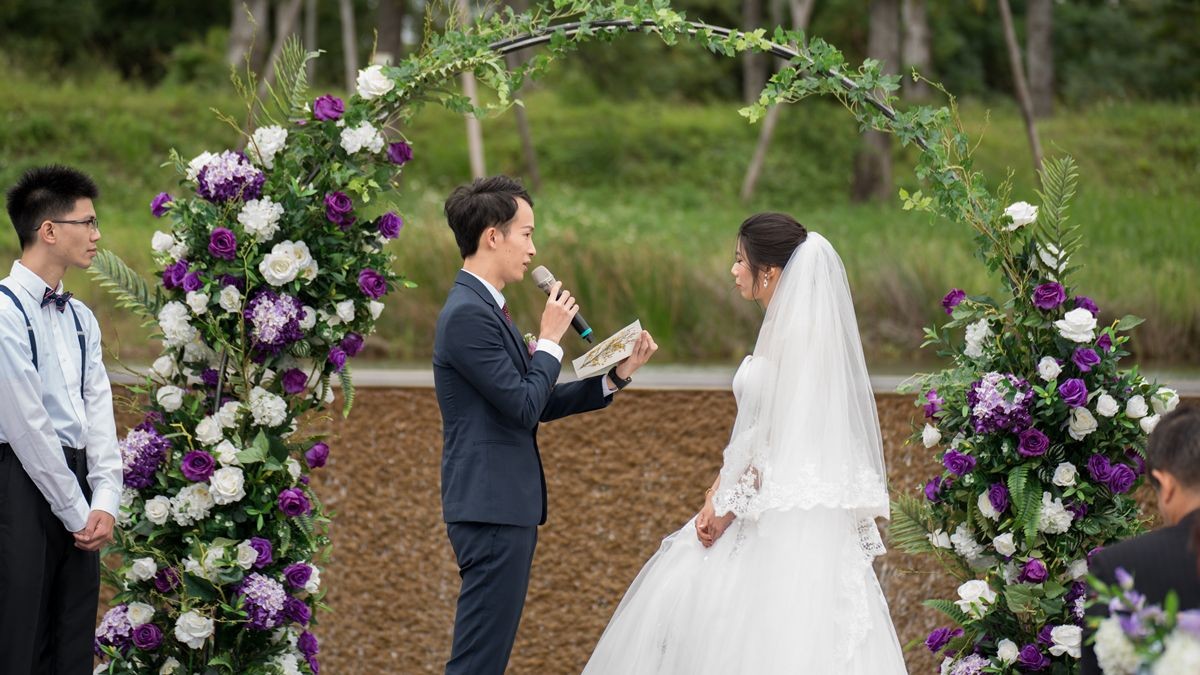 【西式證婚│婚禮主持│婚禮攝影】宗霖&筱靜