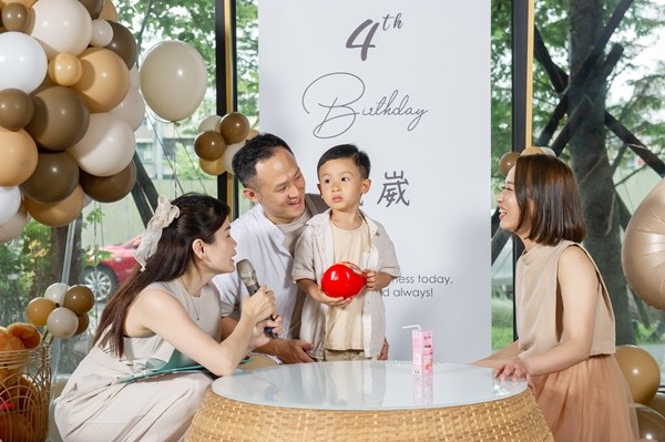 【慶生派對│派對主持│派對佈置│活動畫家│活動道具】崴崴寶貝4歲派對